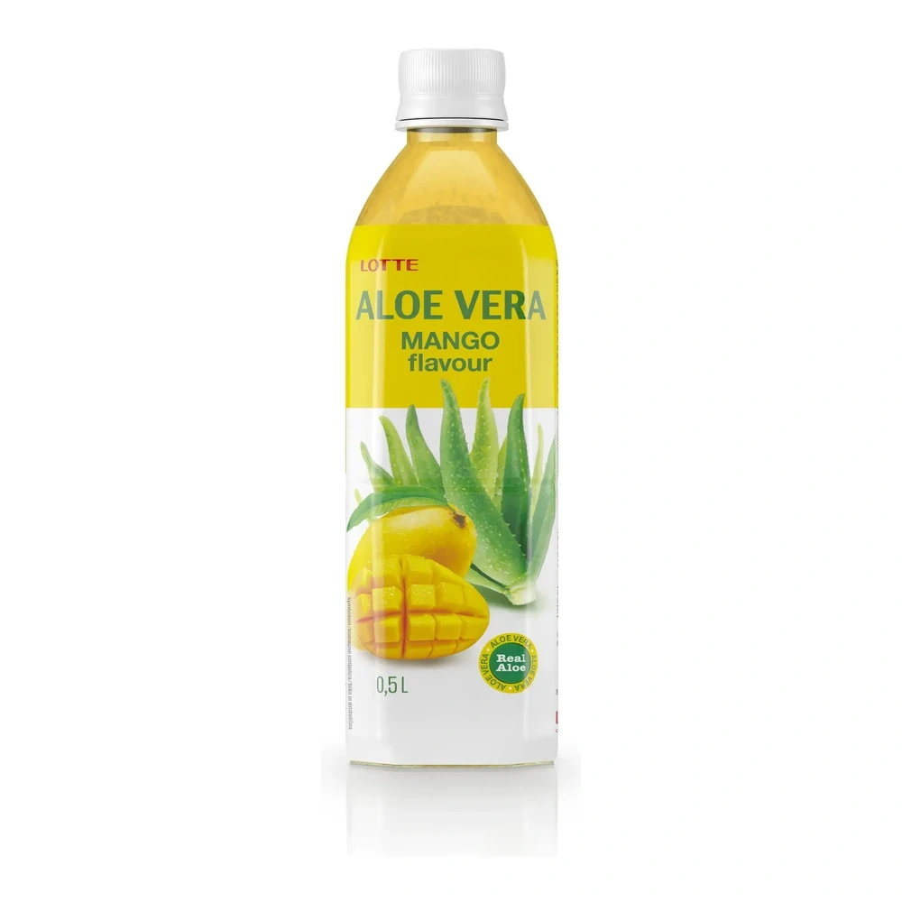 Lotte, Aloe Vera, Mango, 0,5 L